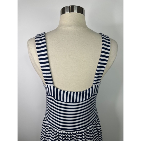 LOFT Striped Strap Sleeveless Maxi Dress - Picture 5 of 9